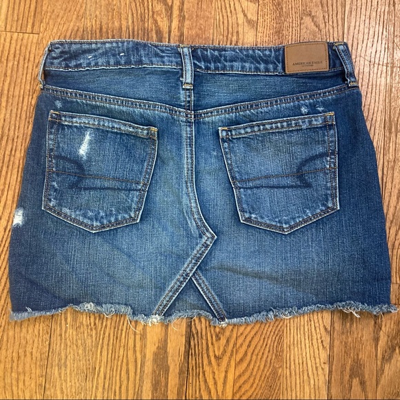 American Eagle Denim Mini Skirt - Picture 2 of 9